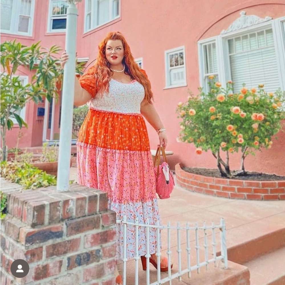 Ivy City Emily Dress in Sorbet